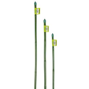 Verdemax 7570 8 – 10 mm Diametro 60 cm Altezza plastificato bambù supporto gioco, colore: verde