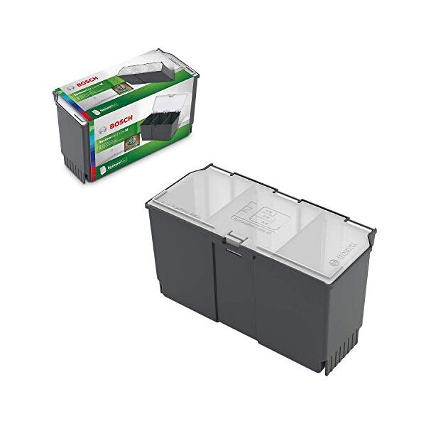 bosch scatola accessori (ac per valigetta attrezzi systembox   taglia m, scatola accessori media (2/9) per systembox taglia m, per stivaggio elettroutensili bosch)