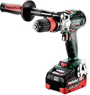 Metabo GB 18 LTX BL Q I 602362660 - Maschio filettato a batteria 18 V, 2 batterie LiHD ASC 145, valigetta in plastica