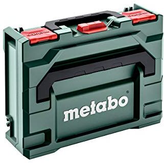 Metabo MetaBOX 626885000-118 per BS/SB, 12 V (626885000), dimensioni: 396 x 296 x 118 mm, volume valigetta: 8,4 l, carico massimo coperchio: 125 kg