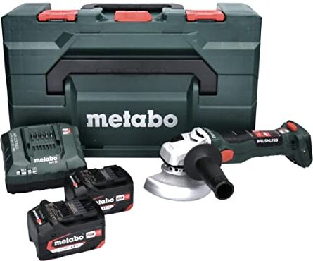 Metabo W 18 LT BL 11-125 613052510 - Smerigliatrice angolare a batteria, 125 mm, 18 V, 4,0 Ah