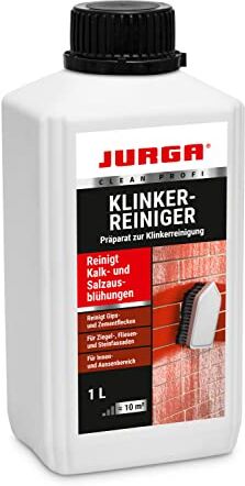 JURGA 03.01.01.01.10.00.25 - Detergente per clinker, 1 l, colore: Grigio