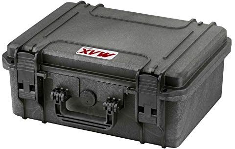 Max Cases - valigetta Vuota a Tenuta Stagna, Ermetica per Trasportare e Proteggere Apparecchiature e Materiali Sensibili, MAX380H160, Dimensioni Interne 380 x 270 x 160 mm