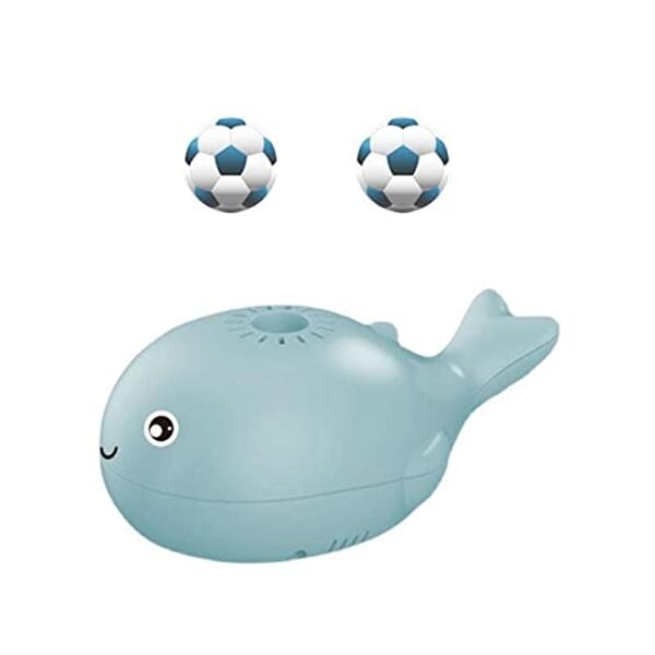 hduacuge creatività dei bambini piccolo ventilatore a sospensione palla alimentato a batterie carino mini portatile foglia ventilatore,blu