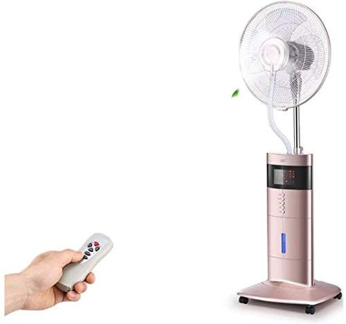 YDYDYD Silenzio casa mobile ventilatore elettrico silenzioso ventilatore portatile del condizionatore d'aria - Rosa, Bianco Piano Fan (Colore, Bianco),rosa