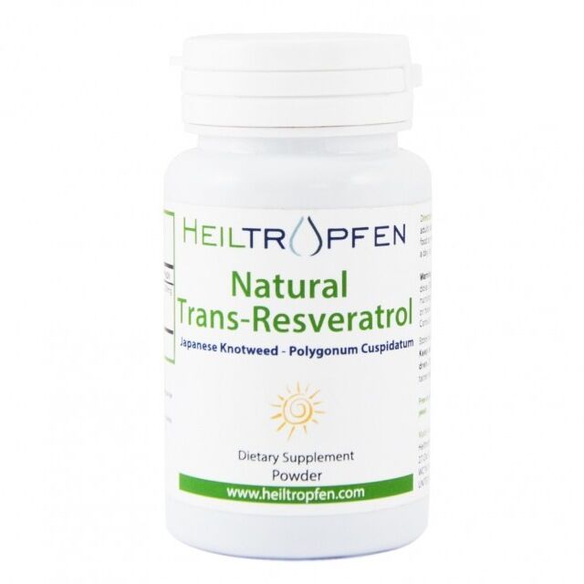 Heiltropfen Trans-resveratrolo naturale in polvere - 50g
