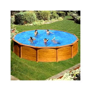 Piscine Italia Piscina Fuori Terra Gre Acciaio Rotonda 550x1,32 Mauritius Kitpr558wo