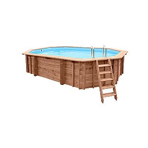 Piscine Italia Piscina In Legno Fuori Terra Jardin 607 Liner Sabbia