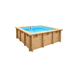 Piscine Italia Mini Piscina In Legno Fuori Terra Per Bambini Jardin Baby 210x210