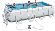 Piscine Italia Piscina Fuori Terra Bestway 56465 Power Steel 549x274 Cm - H. 122 Cm