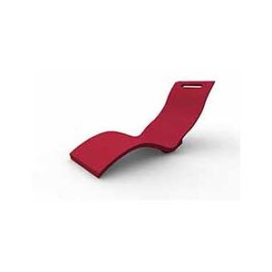 Piscine Italia Sedia A Sdraio Serendipity Chaise - Solo Seduta - Rosso