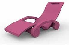 Piscine Italia Sedia A Sdraio Serendipity Chaise Galleggiante - Fuxia