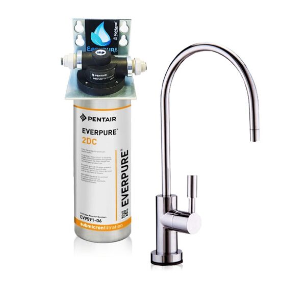 depuratore acqua forhome® easy micro filtrazione con everpure ac2 ex serie 2dc