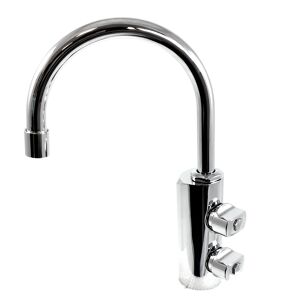 Rubinetto Forhome® 2 Vie Per Acqua Depurata Rubinetto Per Depuratore (Colore: Cr