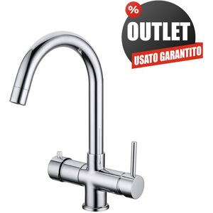 Rubinetto Forhome® 5 Vie Per Acqua Depurata Rubinetto Per Depuratore (Colore: Cr