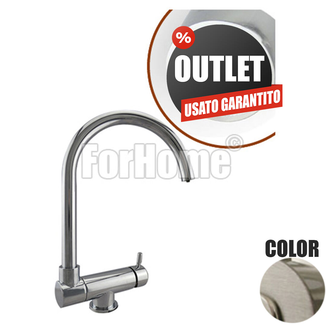 rubinetto forhome® 3 pwp vie per acqua depurata rubinetto per depuratore (colore