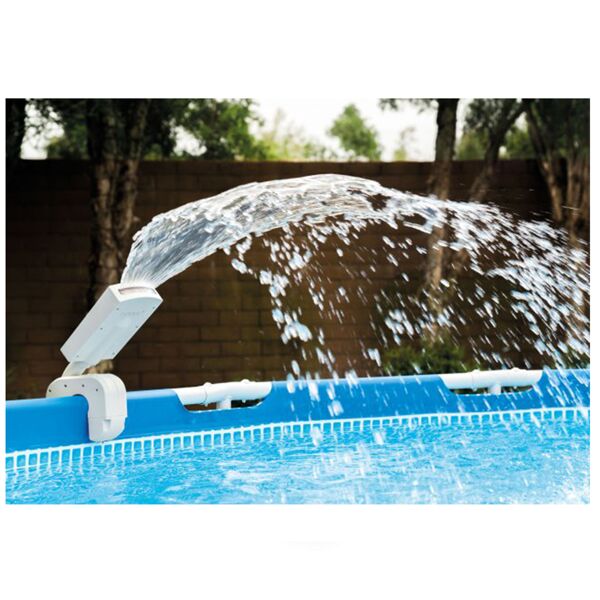 spruzzetto fontana acqua per piscine fouri terra con led multicolor. intex cod.