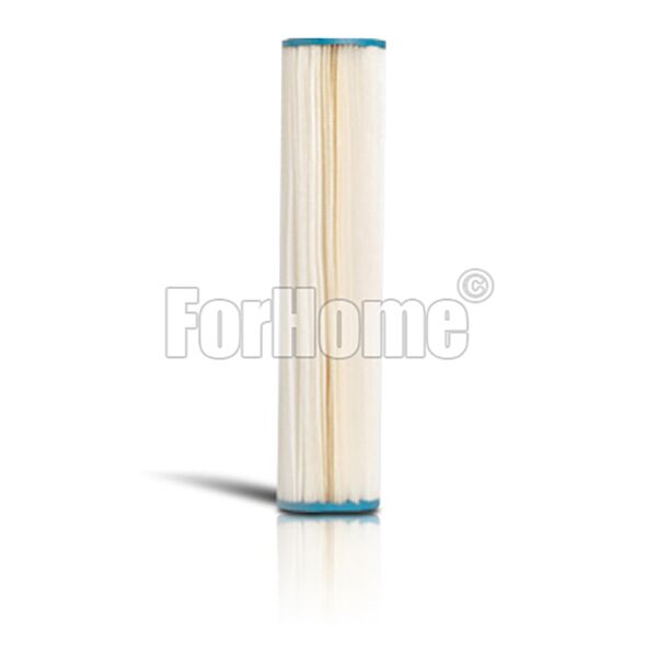 cartuccia big filtro poliestere plissettato 20 - 50 micron (or)