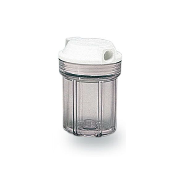 contenitore per filtro acqua da 5 in/out 1/2 col. trasparente forhome (or)