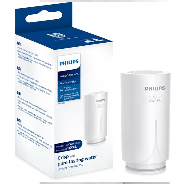 filtro di ricambio per depuratore acqua on tap philips x-guard vertical, cartucc