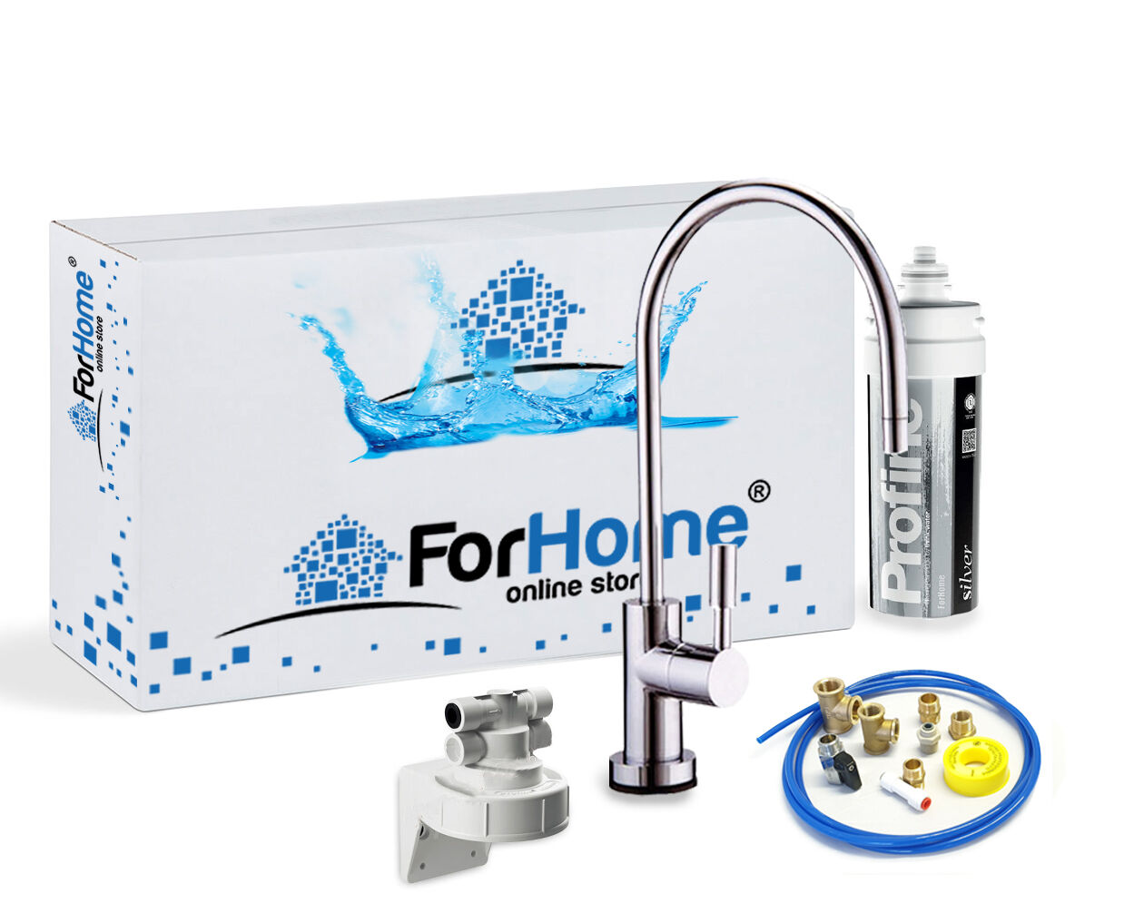 depuratore acqua kit rubinetto custom s forhome purificatore microfiltrazione 0,