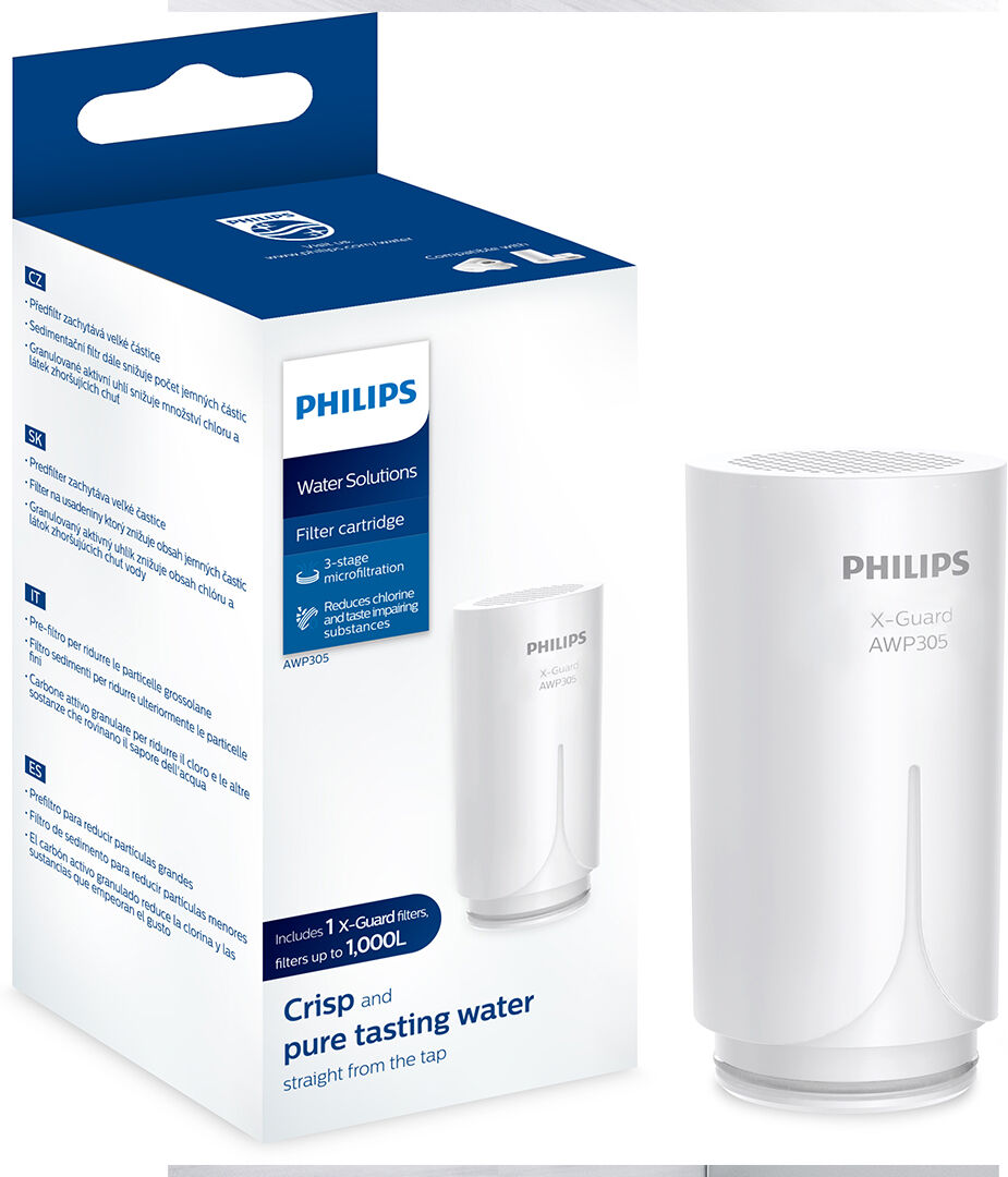 filtro di ricambio per depuratore acqua on tap philips x-guard vertical, cartucc