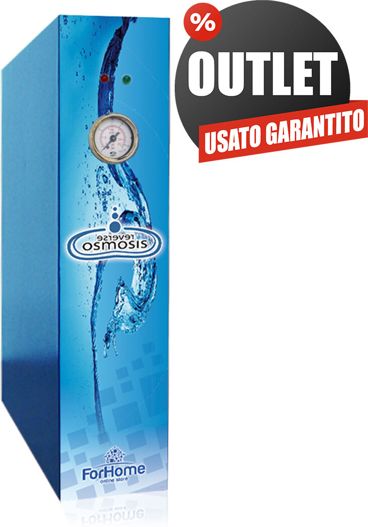 osmosi inversa diretta forhome, pompa palette raff.acqua, 100gdp, 70/80 lt/ora,