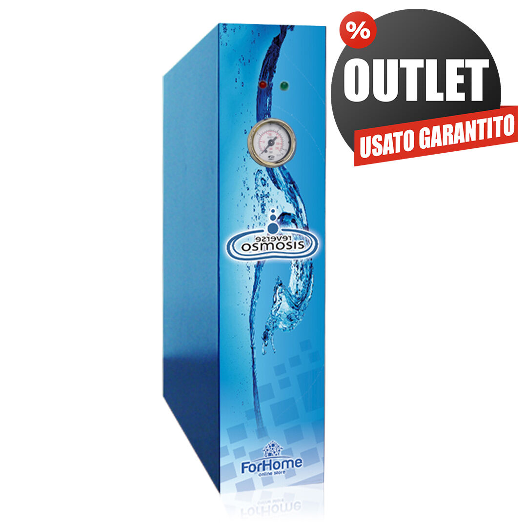 osmosi inversa diretta forhome, pompa palette raff.acqua, 100gdp, 70/80 lt/ora,