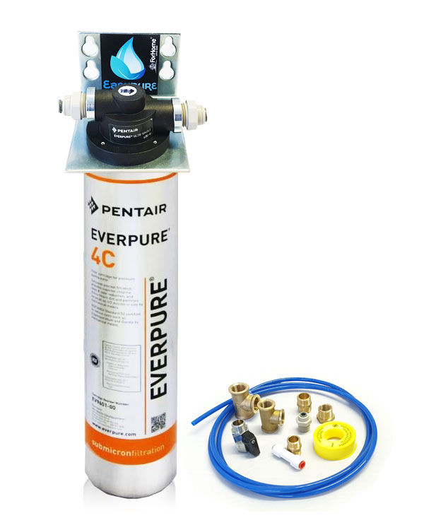 Depuratore Acqua Forhome® Easy Micro Filtrazione Everpure 4c 1/4 Senza Rubinetto