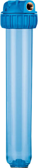 Contenitore Per Filtro Acqua Da 20" In/out 3/4" Ottone Col. Opaco (Or)