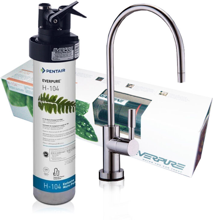 Depuratore Acqua Microfiltrazione Kit Everpure Domestico Mod. H104