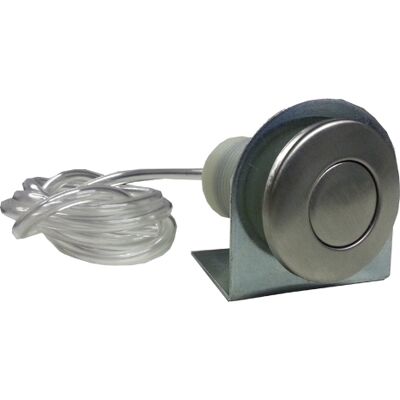 Pulsante Pneomatico Accensione/spegnimento Di Ricambio Abs Cromato Per Tritarifi Pulsante Pneomatico Accensione/spegnimento Di Ricambio Abs Cromato Per Tritarifi