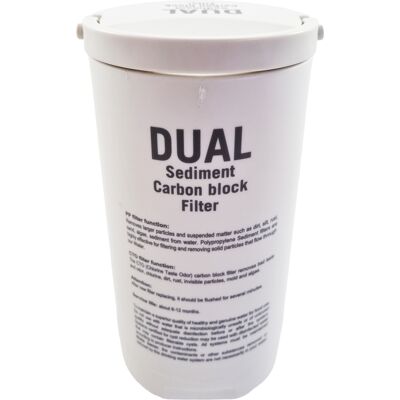 Filtro Acqua Di Ricambio Per Forhome Fhro-L01 - Polipropilene + Carbon Block Cto Filtro Acqua Di Ricambio Per Forhome Fhro-L01 - Polipropilene + Carbon Block Cto