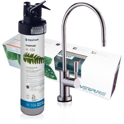 Depuratore Acqua Microfiltrazione Kit Everpure Domestico Mod. H104 Depuratore Acqua Microfiltrazione Kit Everpure Domestico Mod. H104