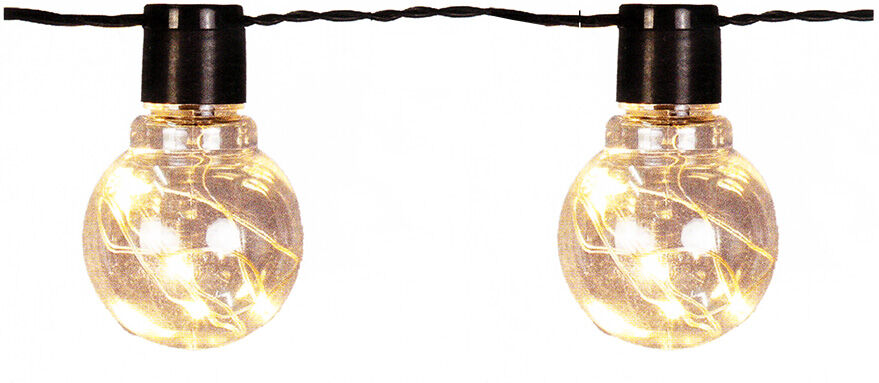 Catena Luminosa 20 Bulb Gocce Led Bianco Caldo, Feste Giardino Casa Eventi Matri Catena Luminosa 20 Bulb Gocce Led Bianco Caldo, Feste Giardino Casa Eventi Matri