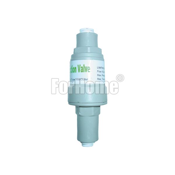 valvola limitatore di pressione acqua 1/4 innesto rapido (4,8bar/70psi) (or)