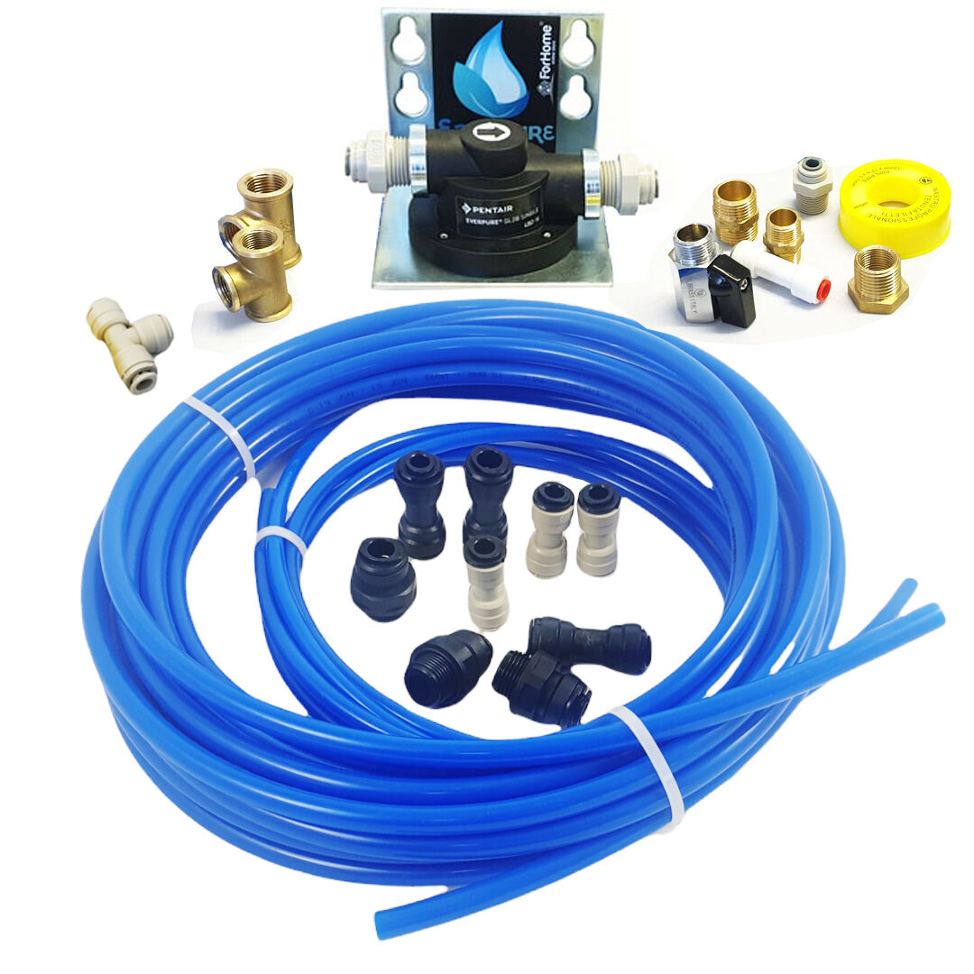 kit depuratore acqua forhome® easy in/out da 1/4 senza filtro e senza rubinetto