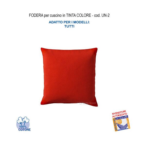 federa in tinta per cuscino colore rosso un-2 (fs)