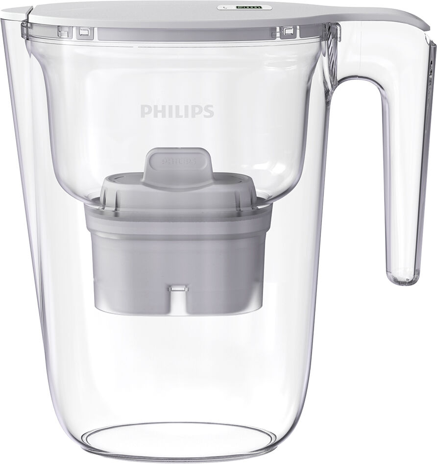 caraffa filtrante philips water micro x-clean filtrazione carbone attivo filtro