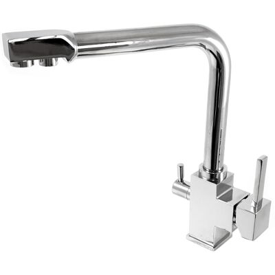 Rubinetto Forhome® 3 Vie Per Acqua Depurata Rubinetto Per Depuratore (Colore: Cr Rubinetto Forhome® 3 Vie Per Acqua Depurata Rubinetto Per Depuratore (Colore: Cr