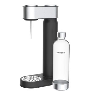 gasatore acqua philips gozero water italia + 1 bott. da 1lt + 1 bombola co2 da 4