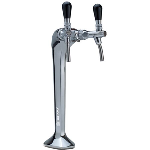 colonna per spillatura birra o acqua depurata forhome® cobra ice 2 vie colore cr