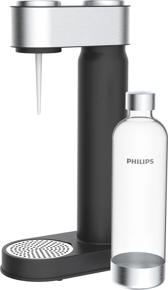 gasatore acqua philips gozero water italia + 1 bott. da 1lt + 1 bombola co2 da 4