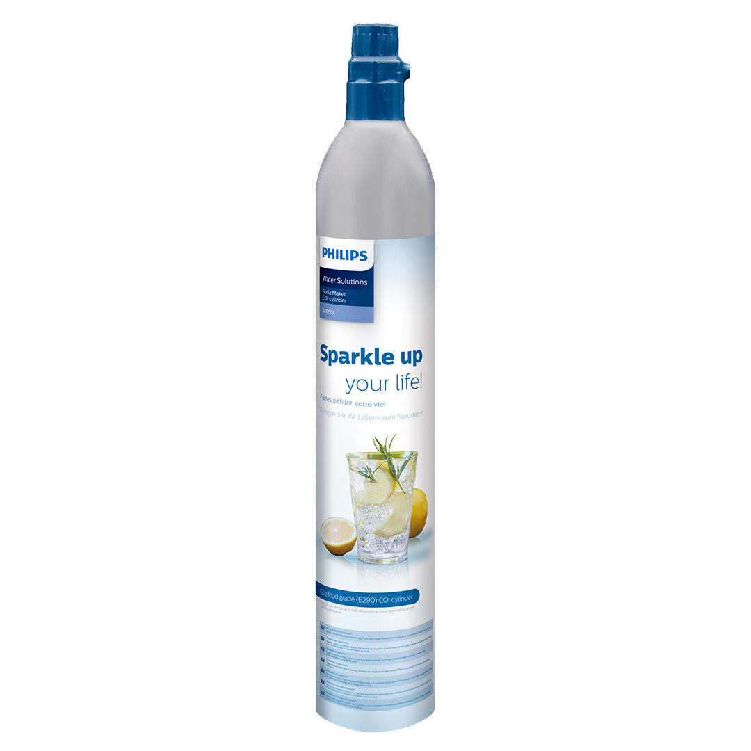 bombola philips co2 da 450gr ricaricabile nuova philips water (compatibile: soda