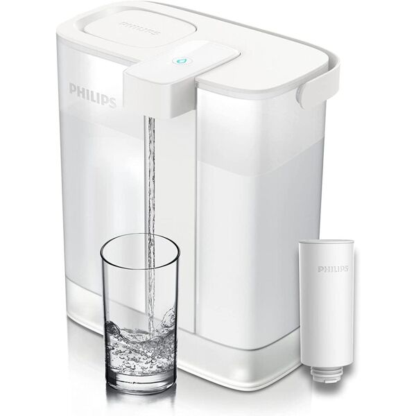 sistema filtrante philips water smart filtrazione carbone attivo istantanea, ric