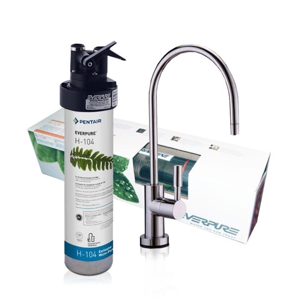 depuratore acqua microfiltrazione kit everpure domestico mod. h104