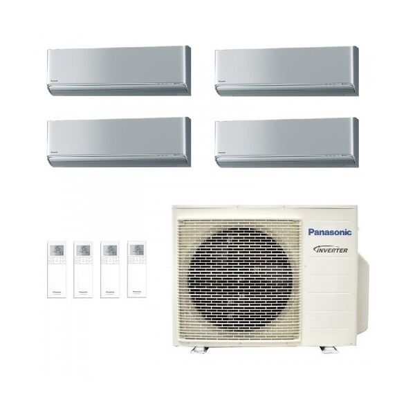 panasonic quadri split 7+7+7+12 cu-4z80tbe cs-xz20zkew cs-xz20zkew cs-xz20zkew cs-xz35zkew condizionatore 2.0+2.0+2.0+3.5 kw