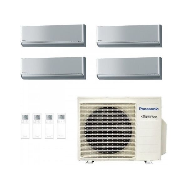 panasonic quadri split 12+12+12+12 cu-4z80tbe cs-xz35zkew cs-xz35zkew cs-xz35zkew cs-xz35zkew condizionatore 3.5+3.5+3.5+3.5 kw