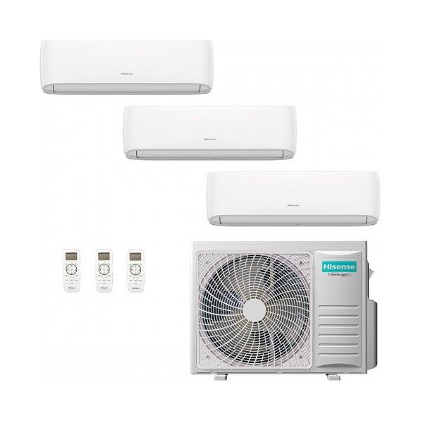 hisense climatizzatore trial split hi comfort 7+7+7 btu 3amw62u4rjc cf20yr04g cf20yr04g cf20yr04g r-32 wifi 2.0+2.0+2.0 kw