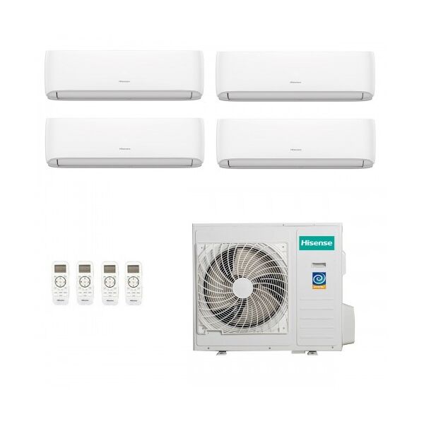 hisense quadri split hi comfort 9+9+9+9 4amw81u4rjc cf25yr04g cf25yr04g cf25yr04g cf25yr04g climatizzatore r-32 wifi